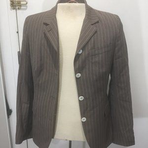 LUCIANO BARBERA WOOL BLEND PANT SUITS SIZE 42